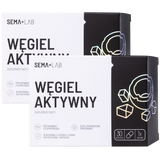 Zestaw SEMA Lab Węgiel Aktywny, 2 x 30 kapsułek - miniaturka zdjęcia produktu