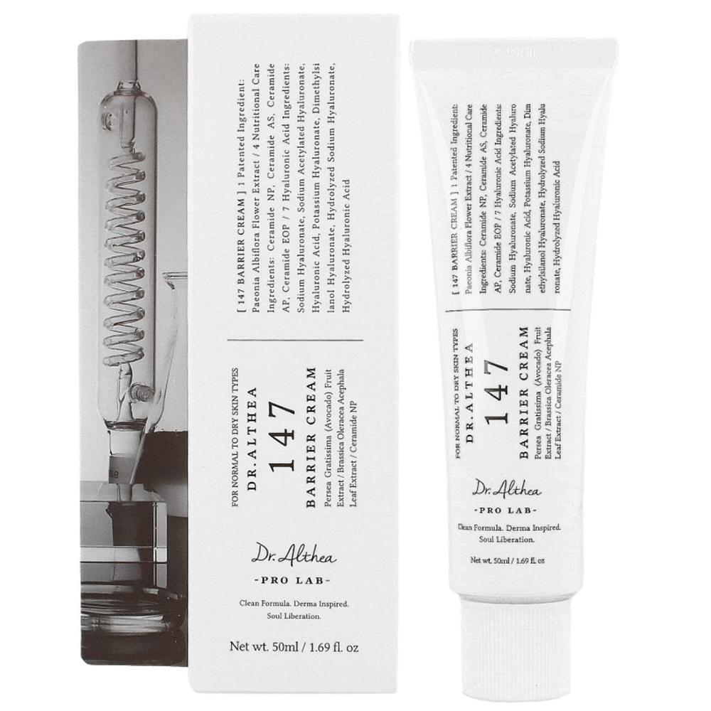 Nieznana Dr. Althea 147 Barrier Cream, intensywnie łagodzący krem do twarzy, 50 ml