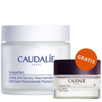 Caudalie Vinoperfect, krem na przebarwienia z niacynamidem, na dzień, 50 ml + krem do twarzy, 15 ml gratis - zdjęcie produktu