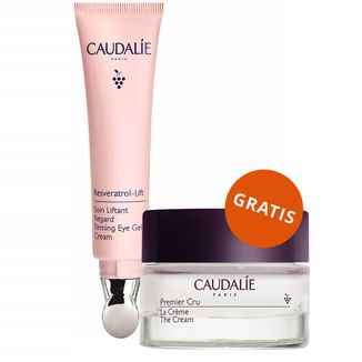 Caudalie Resveratrol-Lift, krem liftingujący okolice oczu, 15 ml + krem do twarzy, 15 ml gratis - zdjęcie produktu