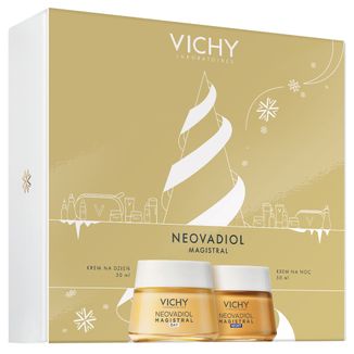 Zestaw Vichy Neovadiol Magistral, krem na dzień, 50 ml + krem na noc, 50 ml Zestaw Vichy Neovadiol Magistral, krem na dzień, 50 ml + krem na noc, 50 ml - zdjęcie produktu