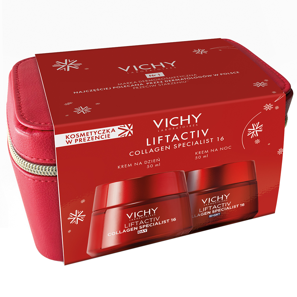 Vichy Set Vichy Liftactiv Collagen Specialist 16, Tagescreme, 50 ml + Nachtcreme, 50 ml — Inhaltsstoffe und Bewertung