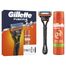 Zestaw Gillette Fusion 5, maszynka do golenia, 1 sztuka + ostrze, 1 sztuka + żel do golenia, 200 ml - miniaturka 2 zdjęcia produktu