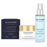 Zestaw Sensum Mare Algomask, hydrostabilizująco-regeneracyjna maska nocna w kremie o działaniu przeciwstarzeniowym, 50 ml + bogaty tonik do twarzy, 100 ml - miniaturka zdjęcia produktu