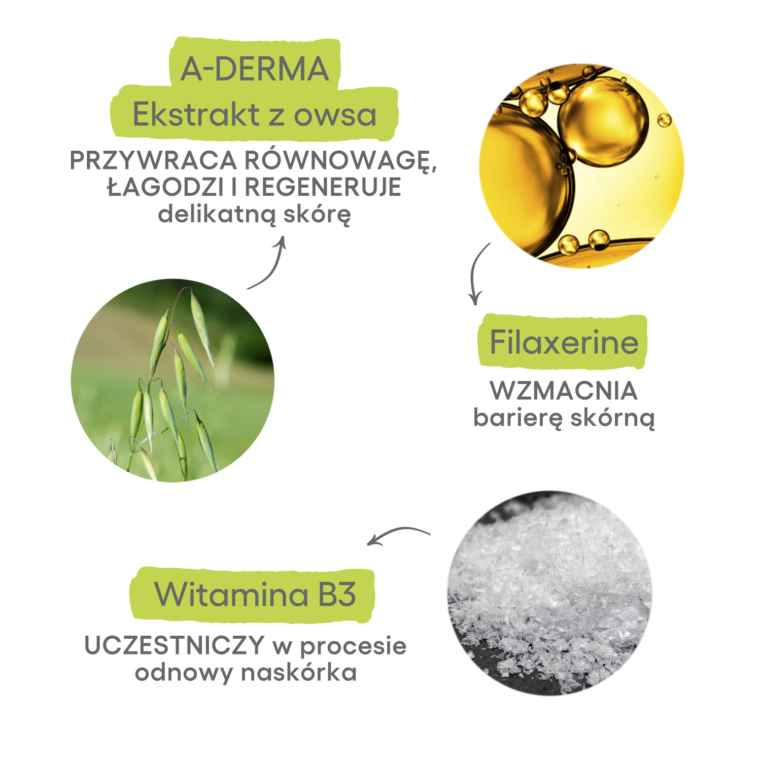 Набор A-Derma Exomega Control, гель 2 в 1 для мытья 500 мл, крем 400 мл, ночной крем 200 мл — фото 8