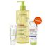 Zestaw A-Derma Dermalibour+ Cica, krem regenerujący do skóry podrażnionej, od 1 dnia życia, 100 ml + olejek emolient, 500 ml + regenerujący krem emolient na noc, 200 ml gratis - miniaturka  zdjęcia produktu