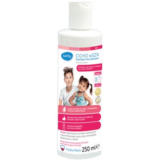 Sanity Cicho Wsza, szampon do włosów przeciw wszom, 250 ml - zdjęcie produktu