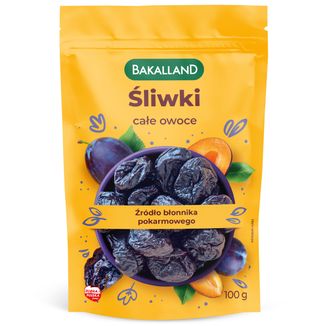 Bakalland Śliwki, całe owoce, 100 g - zdjęcie produktu