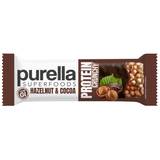 Purella Superfoods Protein Crunchy, baton proteinowy, hazelnut & cocoa, 45 g - miniaturka zdjęcia produktu