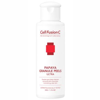 Cell Fusion C Papaya Granule Peels Ultra, peeling enzymatyczny do twarzy, 50 g Cell Fusion C Papaya Granule Peels Ultra, peeling enzymatyczny do twarzy, 50 g - zdjęcie produktu