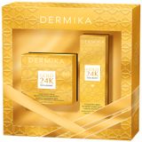 Zestaw Dermika Luxury Gold 65+, krem na dzień i na noc, 50 ml + krem do skóry wokół oczu na dzień i na noc, 15 ml - miniaturka zdjęcia produktu