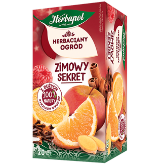 Herbapol Herbaciany Ogród Zimowy Sekret, herbatka owocowo-ziołowa, 20 saszetek - zdjęcie produktu