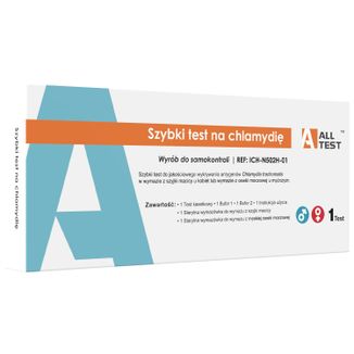 Alltest Szybki test na chlamydię, dla kobiet i mężczyzn, 1 sztuka - zdjęcie produktu