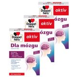 Zestaw Doppelherz aktiv Dla Mózgu, 3 x 30 kapsułek - miniaturka zdjęcia produktu