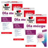 Zestaw Doppelherz aktiv Dla Mózgu, 3 x 30 kapsułek - miniaturka zdjęcia produktu