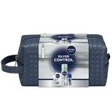 Zestaw Nivea Men Silver Control, pianka do golenia, 200 ml + antyperspirant roll-on 50 ml + balsam po goleniu, 100 ml + kosmetyczka Zestaw Nivea Men Silver Control, pianka do golenia, 200 ml + antyperspirant roll-on 50 ml + balsam po goleniu, 100 ml + kosmetyczka - miniaturka zdjęcia produktu