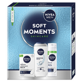 Zestaw Nivea Men Soft Moments, Sensitive, żel pod prysznic, 250 ml + balsam po goleniu, 100 ml + pianka do golenia, 200 ml Zestaw Nivea Men Soft Moments, Sensitive, żel pod prysznic, 250 ml + balsam po goleniu, 100 ml + pianka do golenia, 200 ml - miniaturka zdjęcia produktu