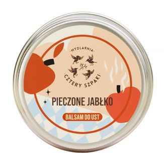 Cztery Szpaki, balsam do ust, pieczone jabłko, 15 ml - zdjęcie produktu