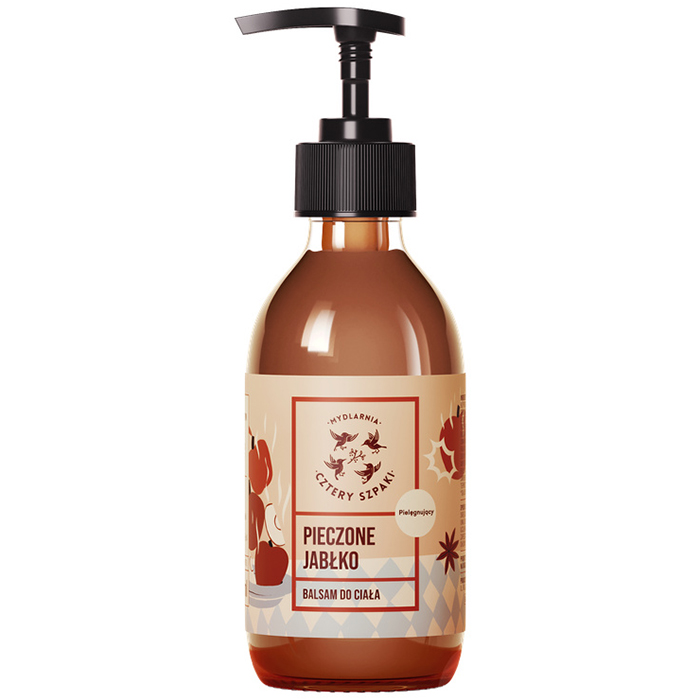 Mydlarnia Cztery Szpaki Cztery Szpaki, balsam do ciała, pieczone jabłko, 200 ml