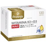 Protego Witamina K2 + D3 Max, 120 kapsułek - miniaturka zdjęcia produktu