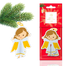 Aroma Home Xmass 3D Angel, zawieszka zapachowa, cinnamon, 1 sztuka - miniaturka  zdjęcia produktu