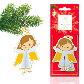Aroma Home Xmass 3D Angel, zawieszka zapachowa, cinnamon, 1 sztuka - zdjęcie produktu