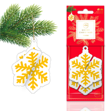Aroma Home Xmass 3D Gold Snowflake, zawieszka zapachowa, cinnamon, 1 sztuka - miniaturka zdjęcia produktu