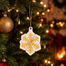 Aroma Home Xmass 3D Gold Snowflake, zawieszka zapachowa, cinnamon, 1 sztuka - miniaturka 2 zdjęcia produktu