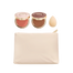 Zestaw Paese Selfglow Warm, kremowy bronzer 01 velvet tan, 1 sztuka + kremowy róż 02 peach sunrise, 1 sztuka + gąbka do makijażu, midi, 1 sztuka + kosmetyczka - miniaturka 2 zdjęcia produktu