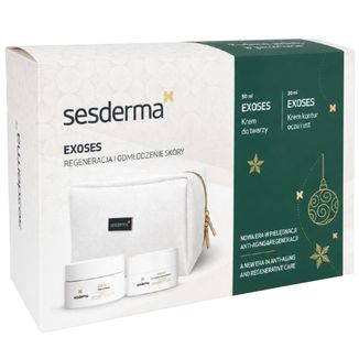 Zestaw Sesderma Exoses, krem do twarzy, 50 ml + krem kontur oczu i ust, 30 ml + kosmetyczka - zdjęcie produktu