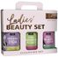 Zestaw LaQ Ladies Beauty Set Czyściopak, żele pod prysznic, Niezapominajka, 500 ml + Magnolia, 500 ml + Kiwi i Winogrona, 500 ml - miniaturka  zdjęcia produktu
