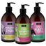 Zestaw LaQ Ladies Beauty Set Czyściopak, żele pod prysznic, Niezapominajka, 500 ml + Magnolia, 500 ml + Kiwi i Winogrona, 500 ml - miniaturka 2 zdjęcia produktu