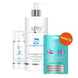 Zestaw Apis Professional Hydro Balance, krem dotleniająco-nawilżający do twarzy, 100 ml + tonik z algami morskimi, 500 ml + płatki pod oczy, 2 sztuki gratis - miniaturka zdjęcia produktu