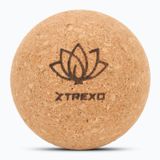 Xtrexo, piłka do masażu korkowa, naturalna, 1 sztuka - miniaturka zdjęcia produktu