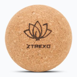 Xtrexo, piłka do masażu korkowa, naturalna, 1 sztuka - zdjęcie produktu