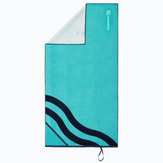 Aquastic Wavey, ręcznik, niebiesko-granatowy, 1 sztuka Aquastic Wavey, ręcznik, niebiesko-granatowy, 1 sztuka - zdjęcie produktu
