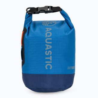 Aquastic Dry Bag, worek wodoszczelny z nylonu i TPU, niebieski, 8 l, 1 sztuka - zdjęcie produktu