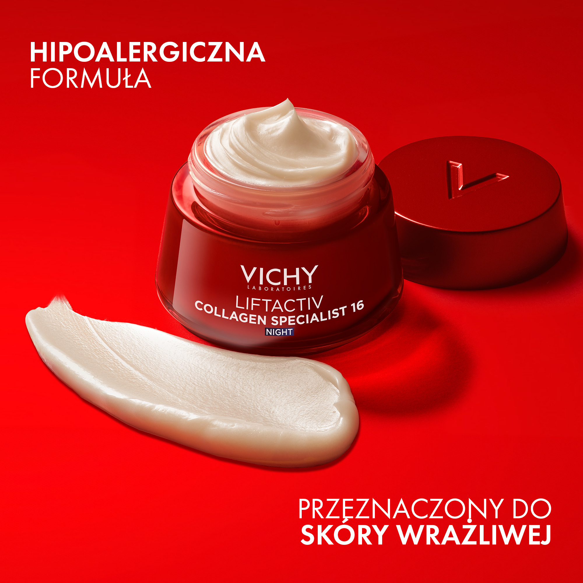 Набор Vichy Liftactiv Collagen Specialist: ночной крем с витамином Cg и пептидами 50 мл и 15 мл — фото 6