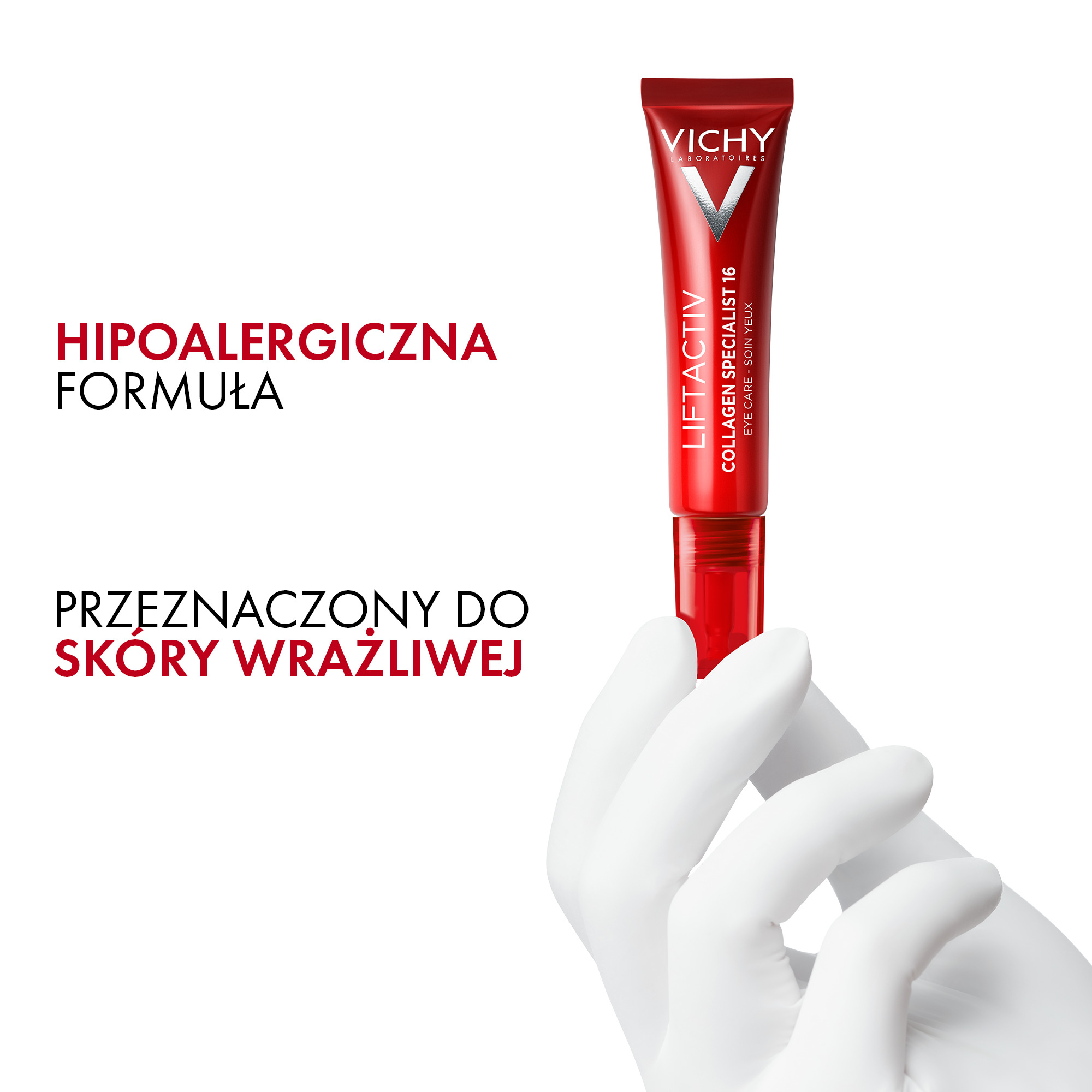 Набор Vichy Liftactiv Collagen Specialist: крем для кожи вокруг глаз 15 мл и ночной крем 15 мл — фото 3