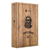 Zestaw Hiskin Skrzynia Whisky, żel do mycia 3w1, 100 ml + 330 ml + pomada do brody, 100 ml + olejek do brody, 30 ml + karta antybakteryjna, 30 ml + szczotka - miniaturka zdjęcia produktu