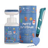 Zestaw Hiskin Merry Christmas, pianka do mycia rąk, 300 ml + długopis 3D - miniaturka zdjęcia produktu