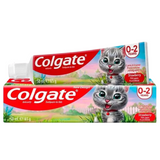 Colgate Baby, pasta do zębów dla dzieci, z fluorem, 0-2 lata, smak truskawkowy, 50 ml - miniaturka zdjęcia produktu