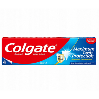 Colgate Maximum Cavity Protection, pasta do zębów, 100 ml - zdjęcie produktu