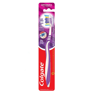 Colgate Zig Zag, szczoteczka do zębów, miękka, 1 sztuka - zdjęcie produktu