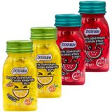 Zestaw Dosfarm Drażetki odświeżające z witaminą C, smak arbuz i mięta, 2 x 45 g + smak mandarynka i mięta, 2 x 45 g - miniaturka zdjęcia produktu