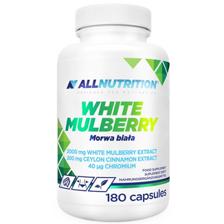 Allnutrition White Mulberry, morwa biała, 180 kapsułek - zdjęcie produktu