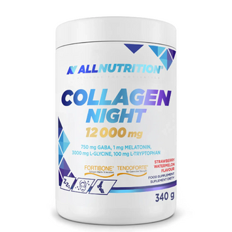 Allnutrition Collagen Night, smak truskawka-arbuz, 340 g - zdjęcie produktu