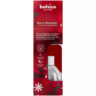 Bolsius True Glow Merry Moments, dyfuzor zapachowy, cinnamon, ginger & apple, 60 ml - zdjęcie produktu