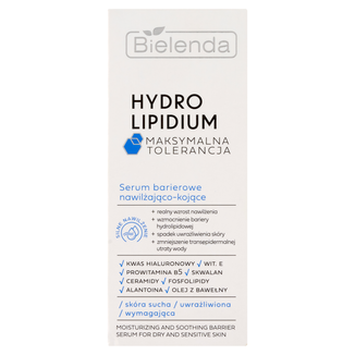 Bielenda Hydro Lipidium, serum barierowe nawilżająco-kojące, 30 ml - zdjęcie produktu