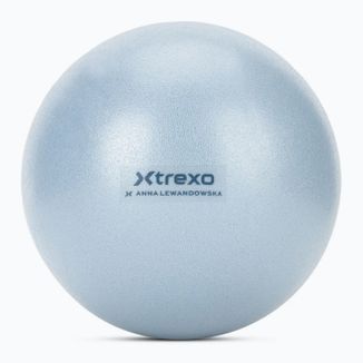 Xtrexo x Anna Lewandowska, piłka gimnastyczna mała, niebieska, 20 cm, 1 sztuka - zdjęcie produktu